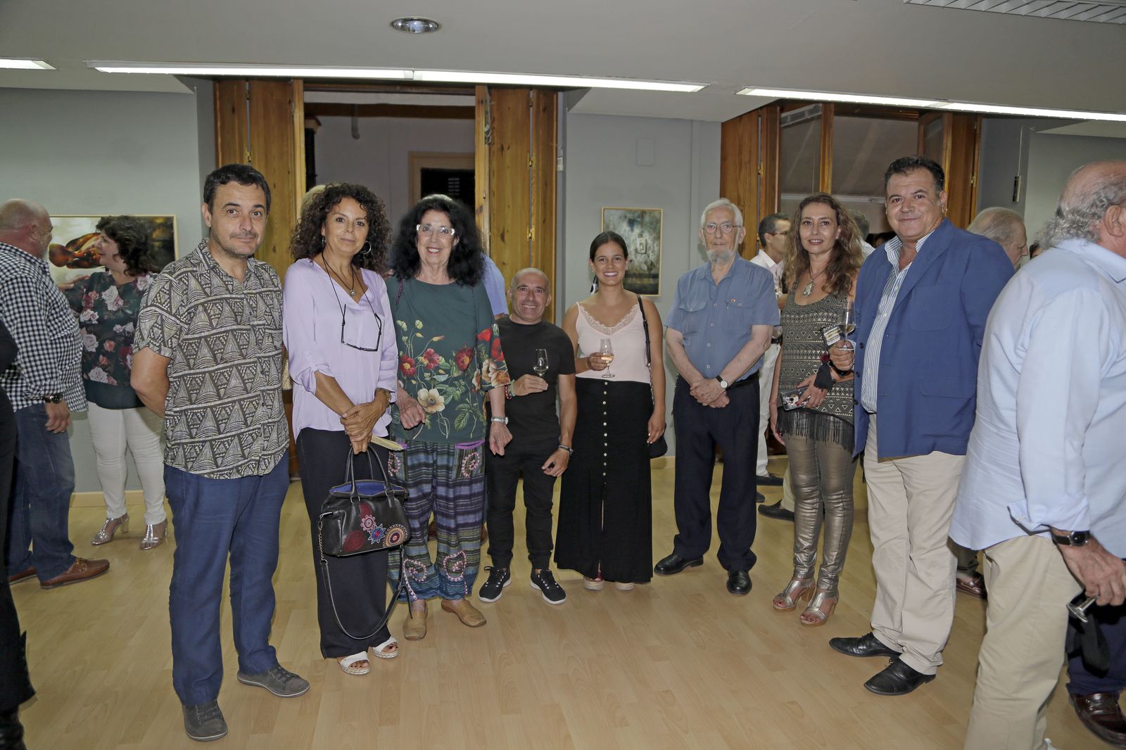 Antonio Temblador, María Luisa Rey, María Sánchez, Jesús Rosa, Beatriz Aranda, Agustín Pérez, Raquel Fernández y José Daza.