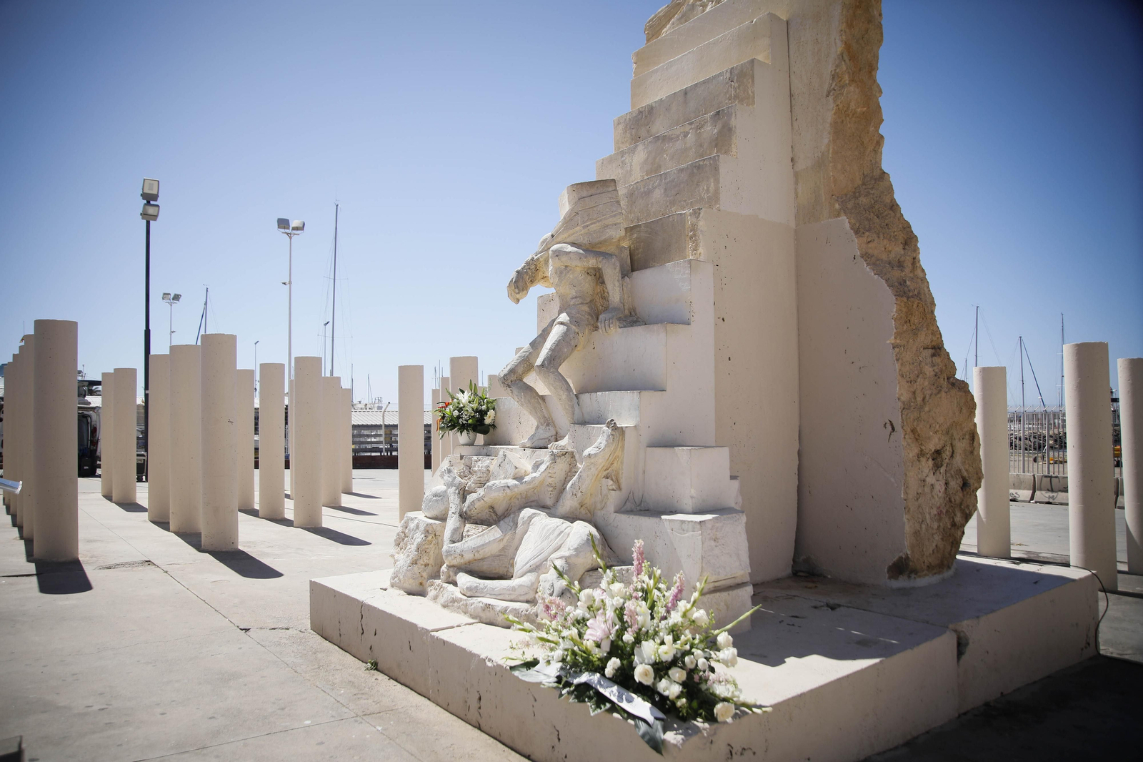 Acto de conmemoración a las víctimas del campo de concentración nazi de Mathausen, en imágenes