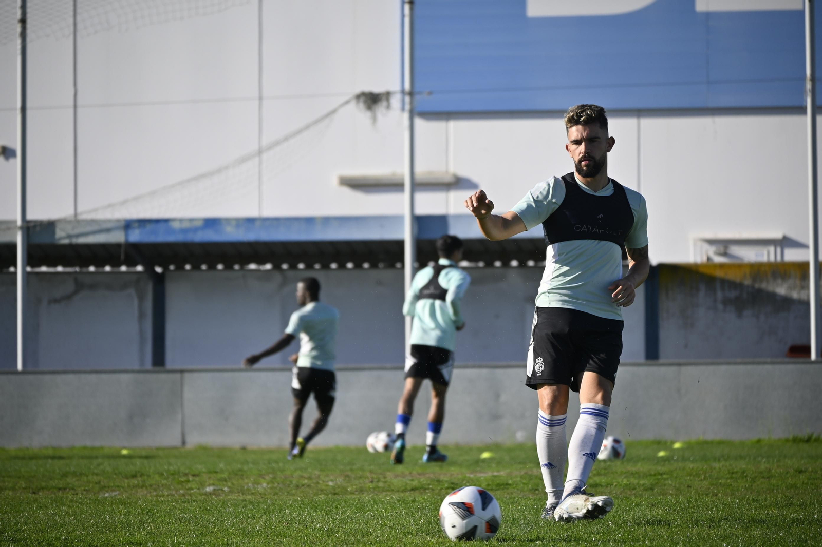 Vuelta a los entrenamientos del Recre