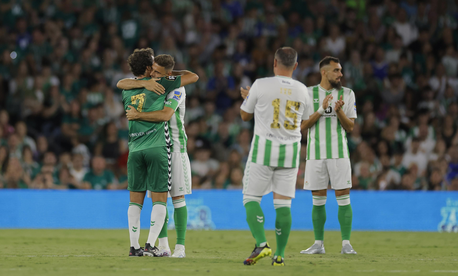 Las imágenes del partido de despedida de Joaquín