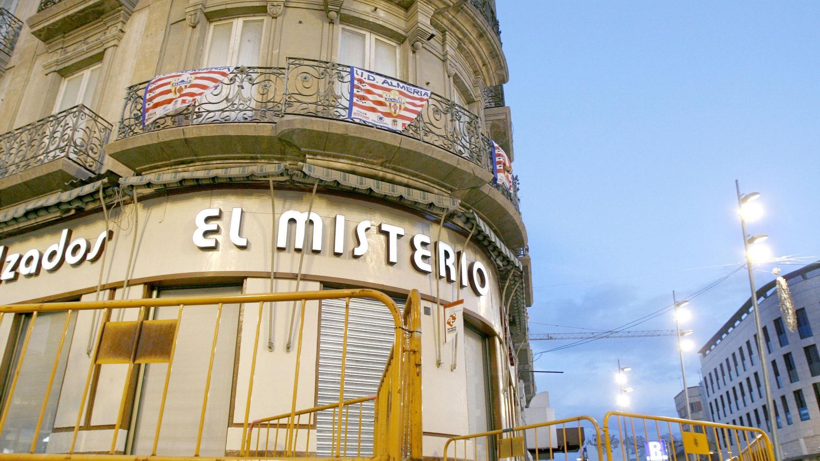 Fachada antigua del edificio de las Mariposas.