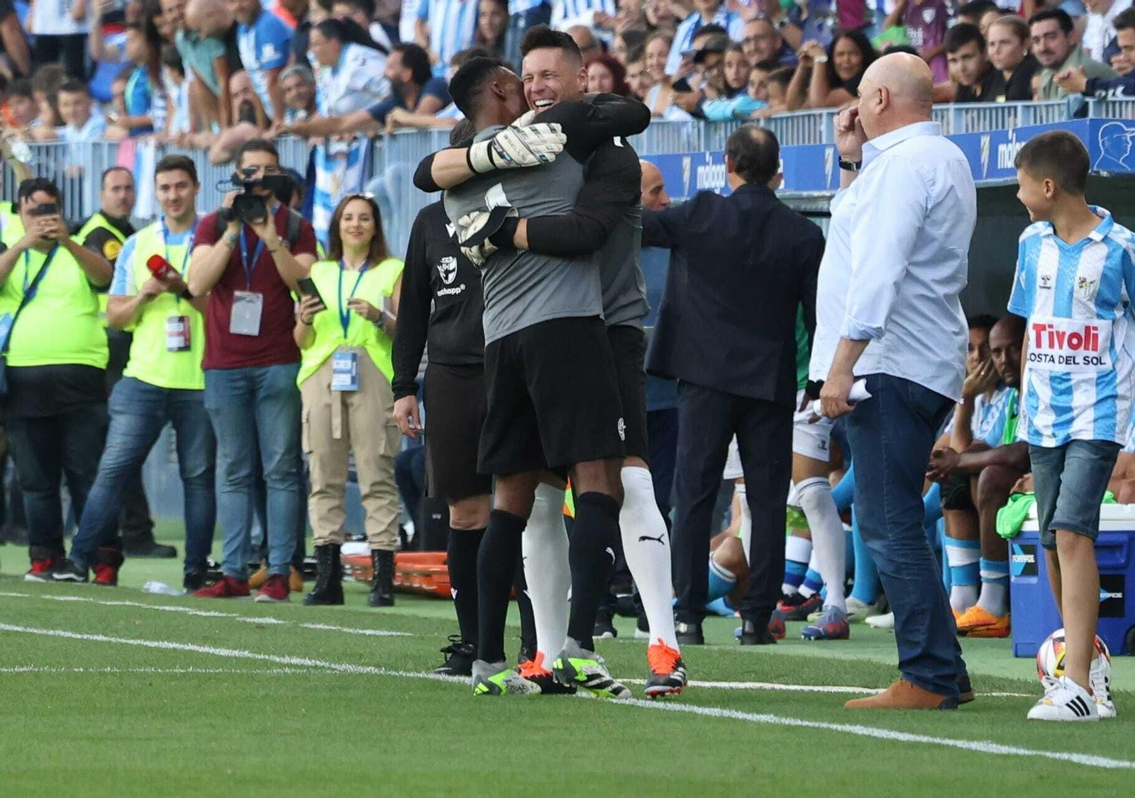 El Partido de Leyendas del Málaga CF, en imágenes