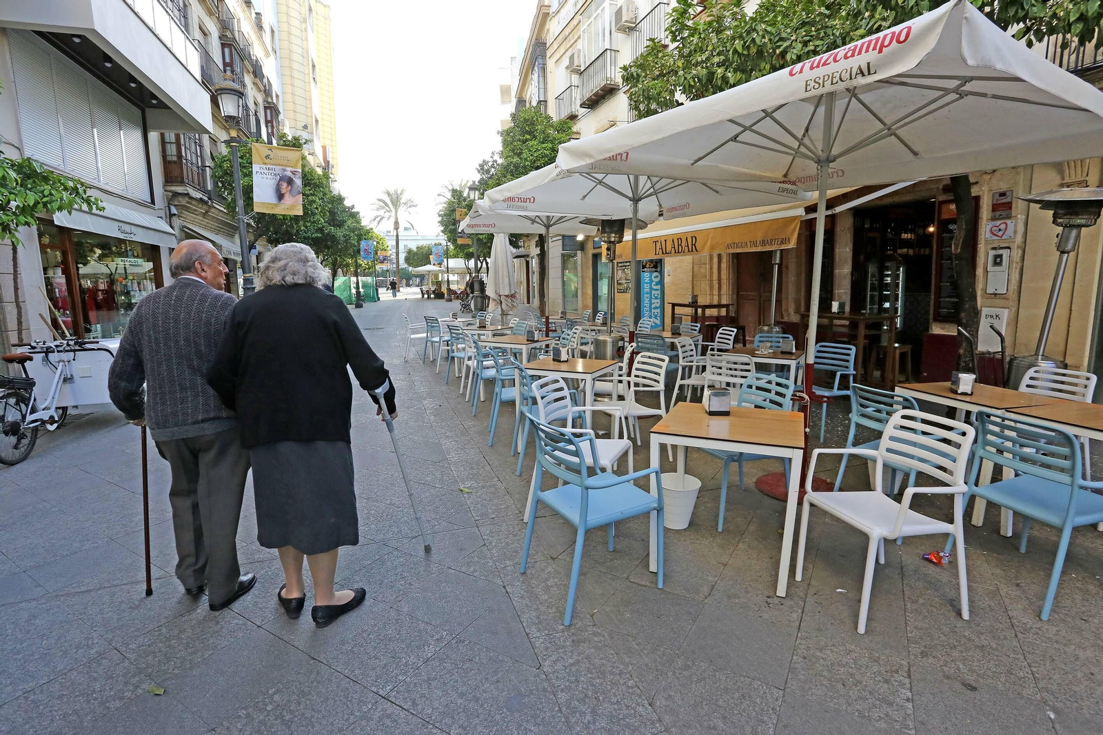 Efectos del coronavirus en el comercio de Jerez