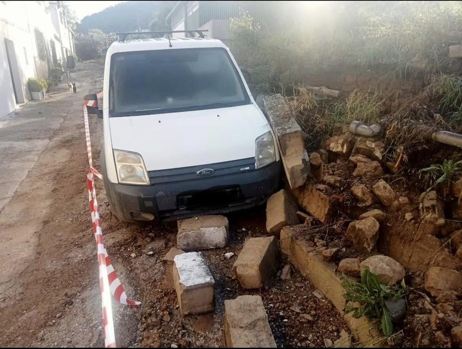 En imágenes los daños sufridos por el temporal en Charilla, Alcalá la Real