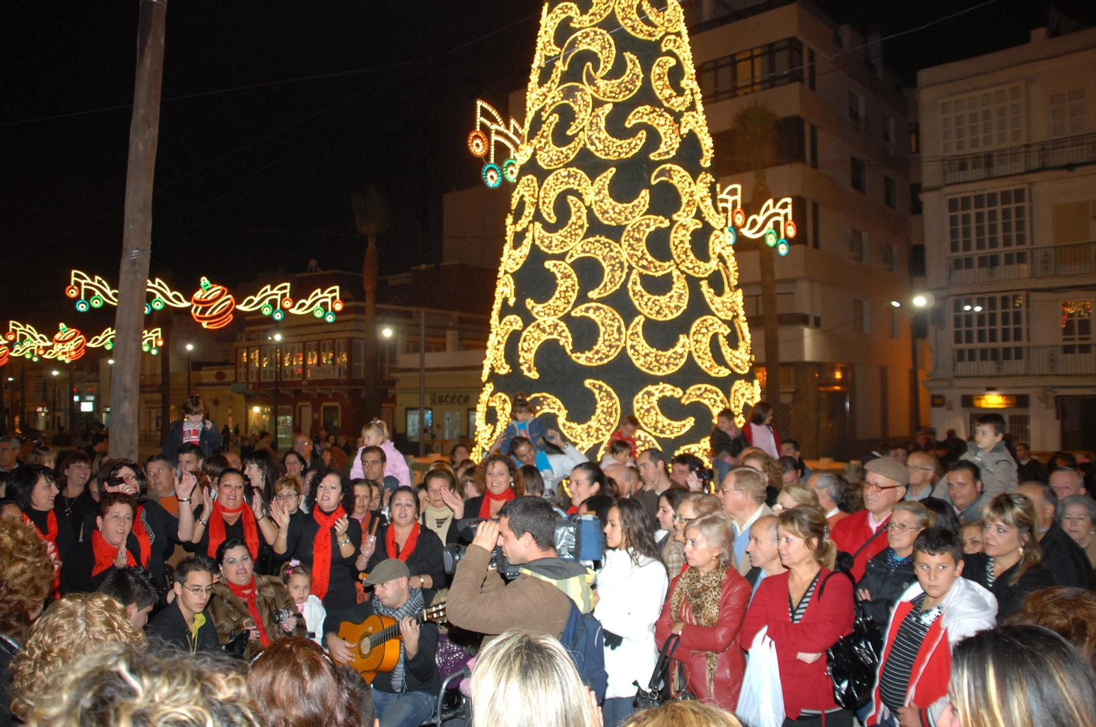 Navidad de 2009: plaza del Rey