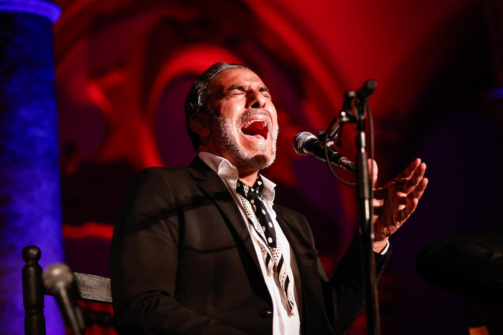 Pedro el Granaíno hace vibrar la Abadía del Sacromonte durante I Bienal de Flamenco de Granada: en imágenes