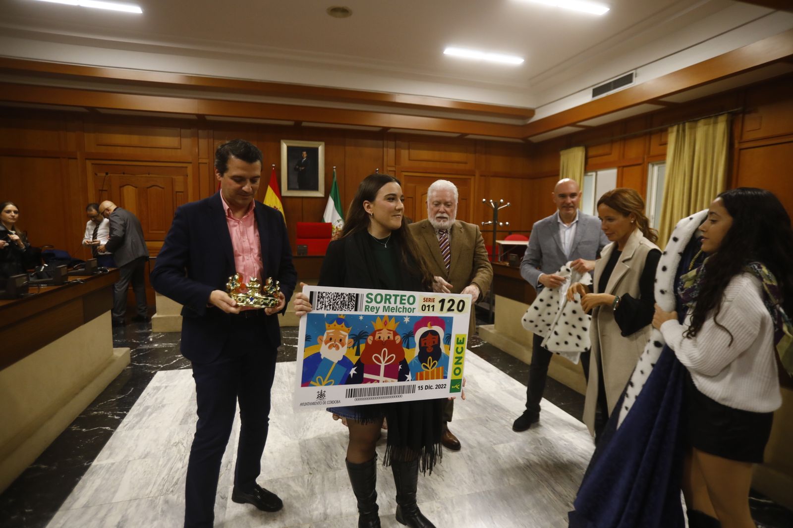 La elección del Rey Melchor de la Cabalgata de Córdoba, en imágenes