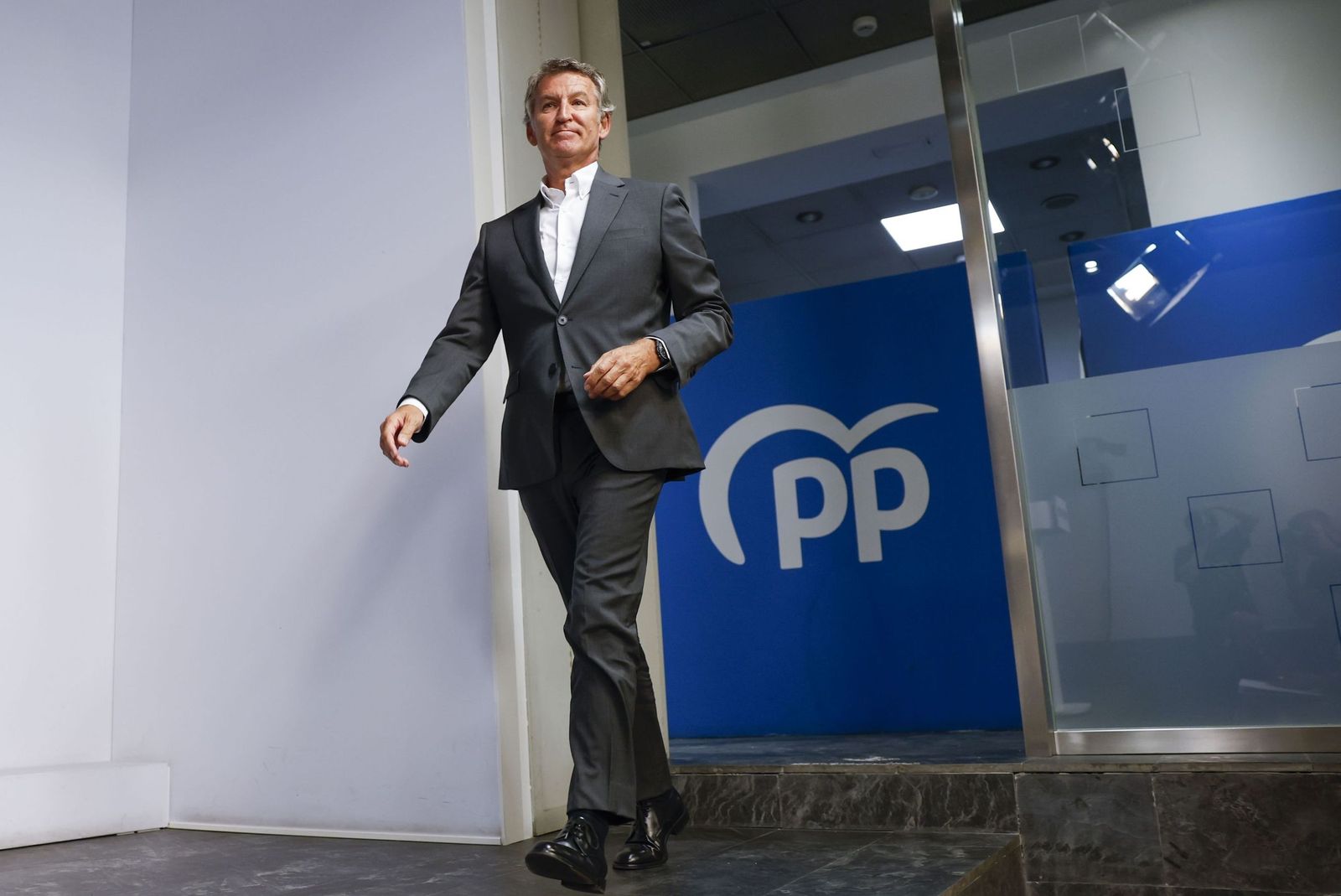 El líder del PP, Alberto Núñez Feijóo.