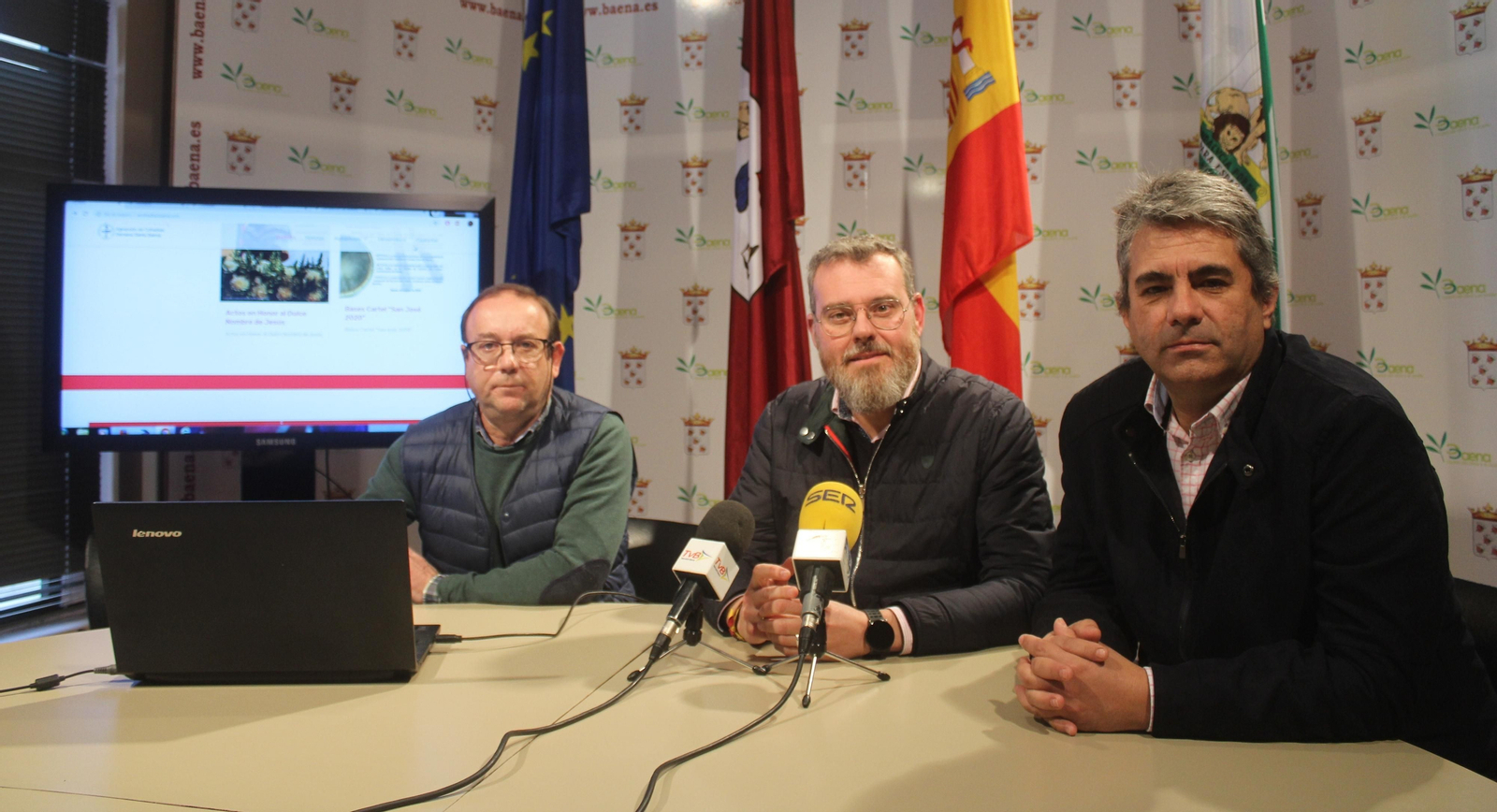 Presentación de la web de la Semana Santa de Baena.