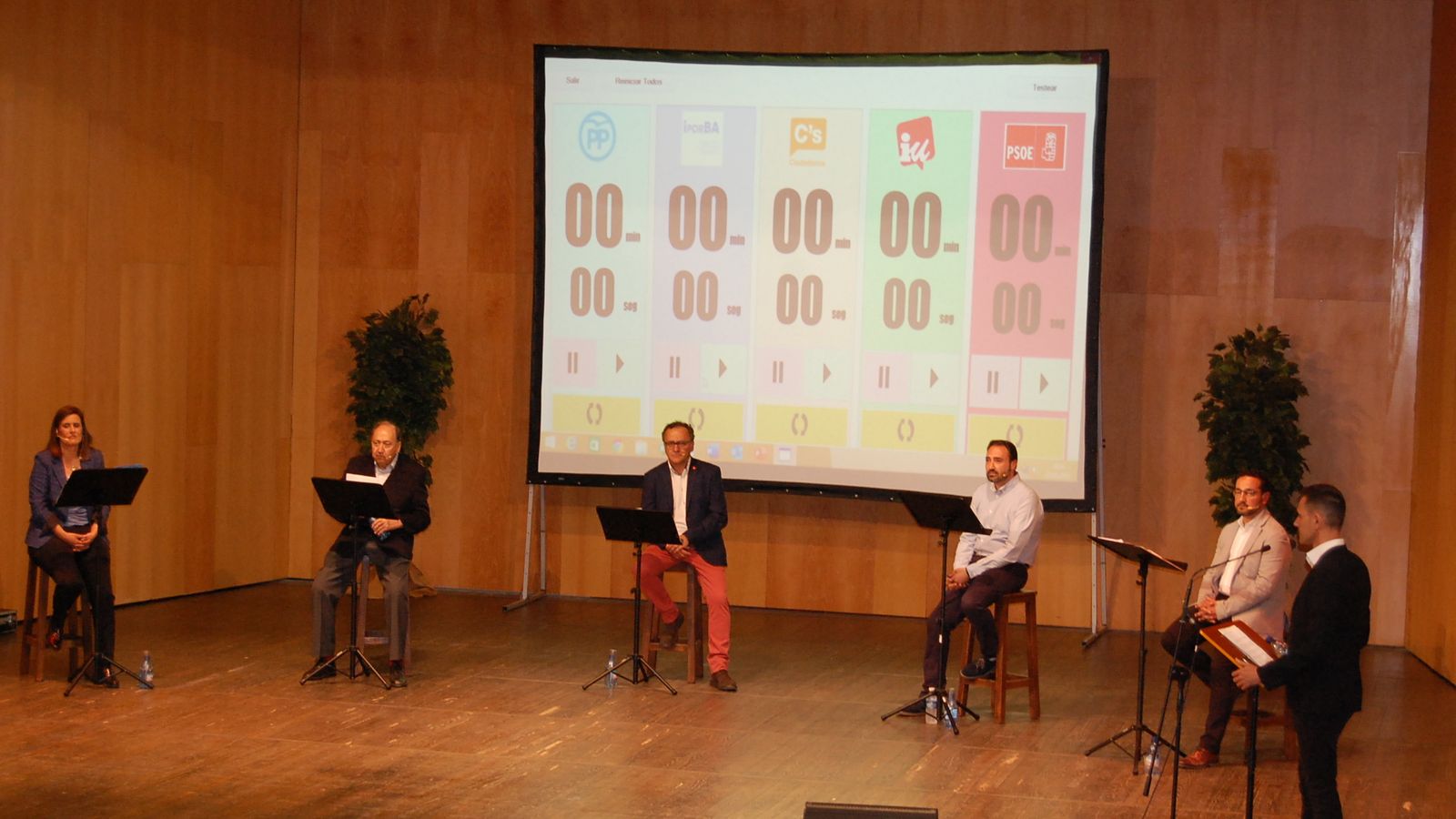 Un momento del debate