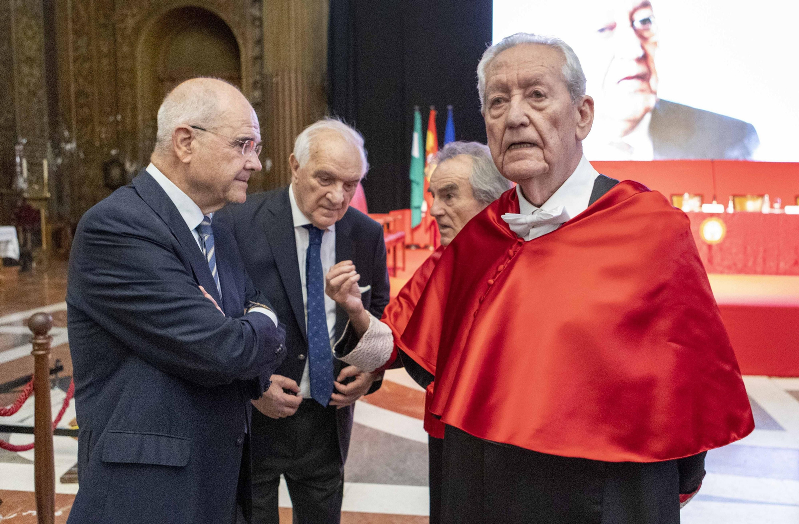 La investidura de Rafael Escudero  como Doctor Honoris Causa por la Universidad de Sevilla.