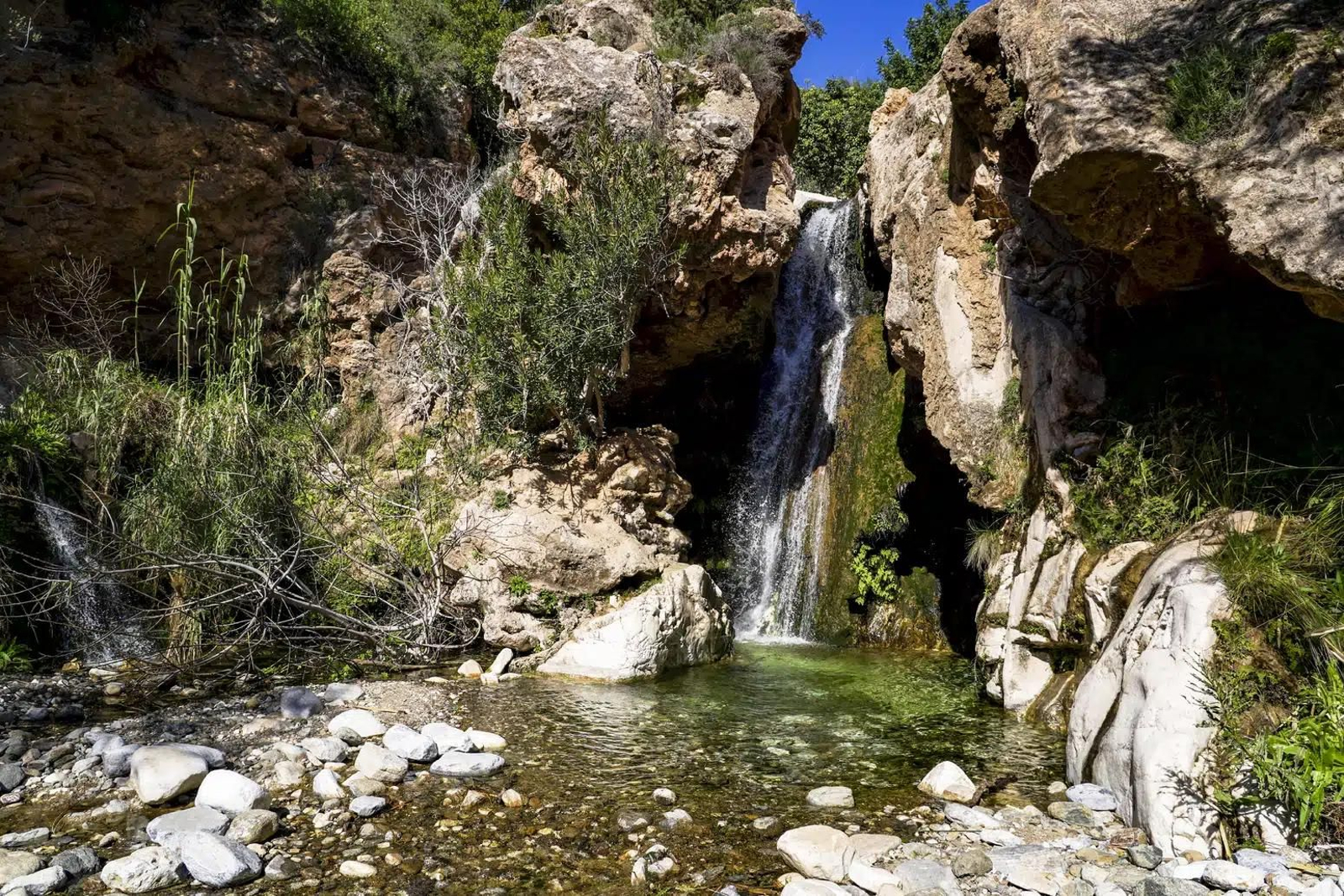 Otro alto en el camino en Barranco Blanco, en Coín. Otro alto en el camino en Barranco Blanco, en Coín.