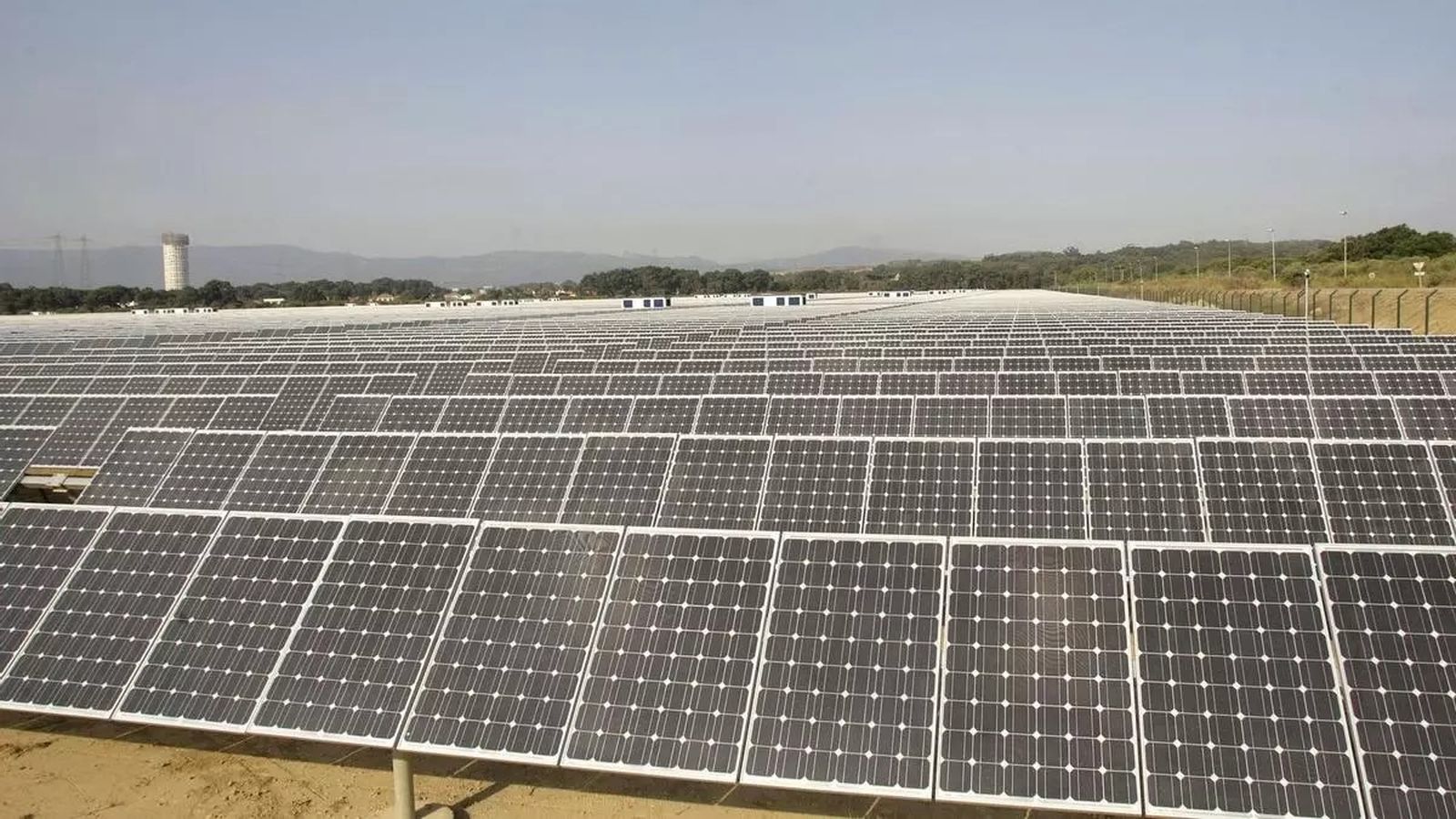 El parque solar de Guadarranque.