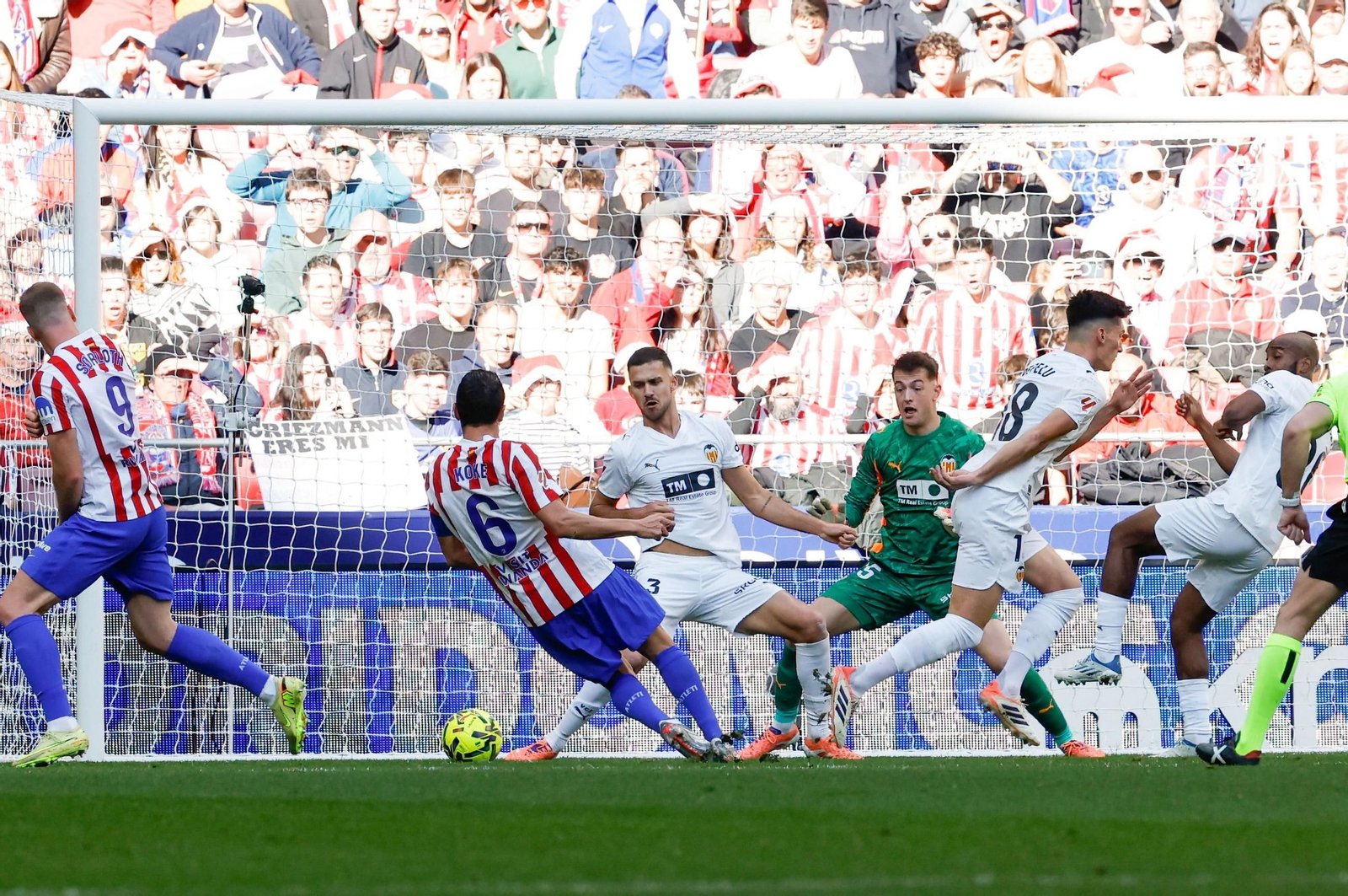 Las fotos del Atlético de Madrid -Valencia