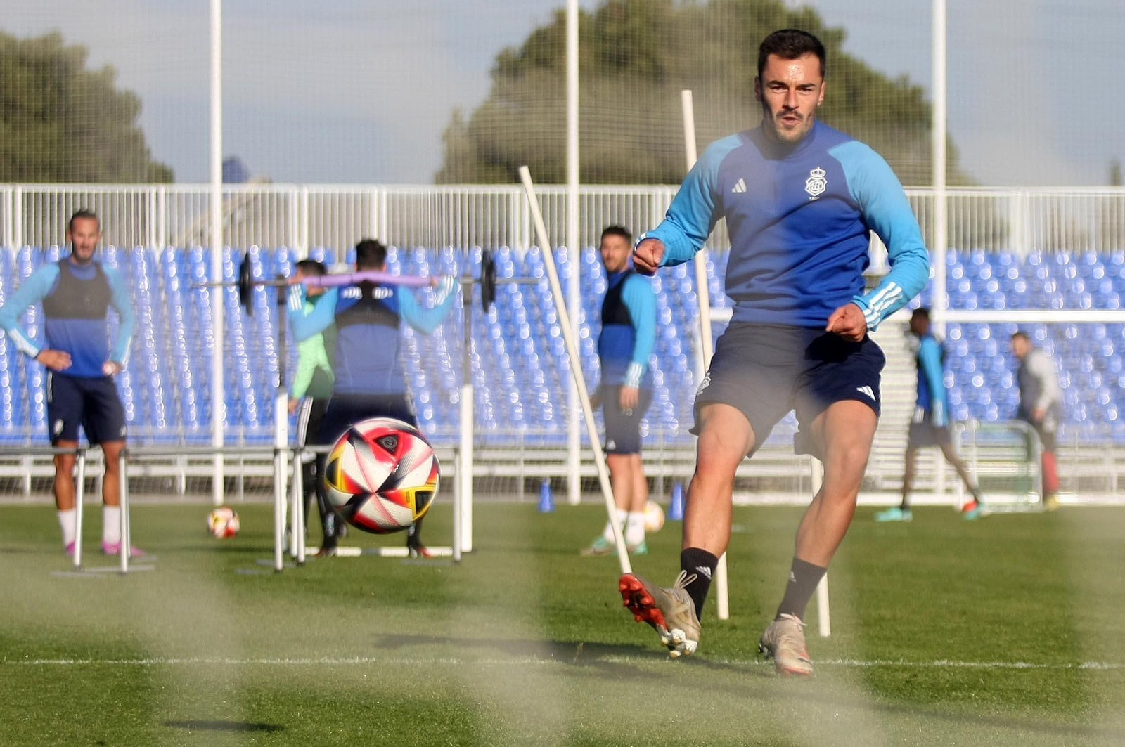 Entrenamiento del Recreativo de Huelva en imágenes