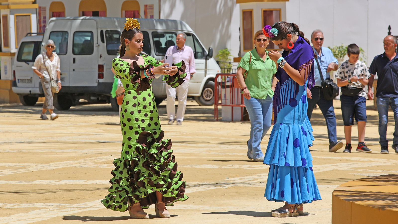 Sábado de Feria y alumbrado en Jerez