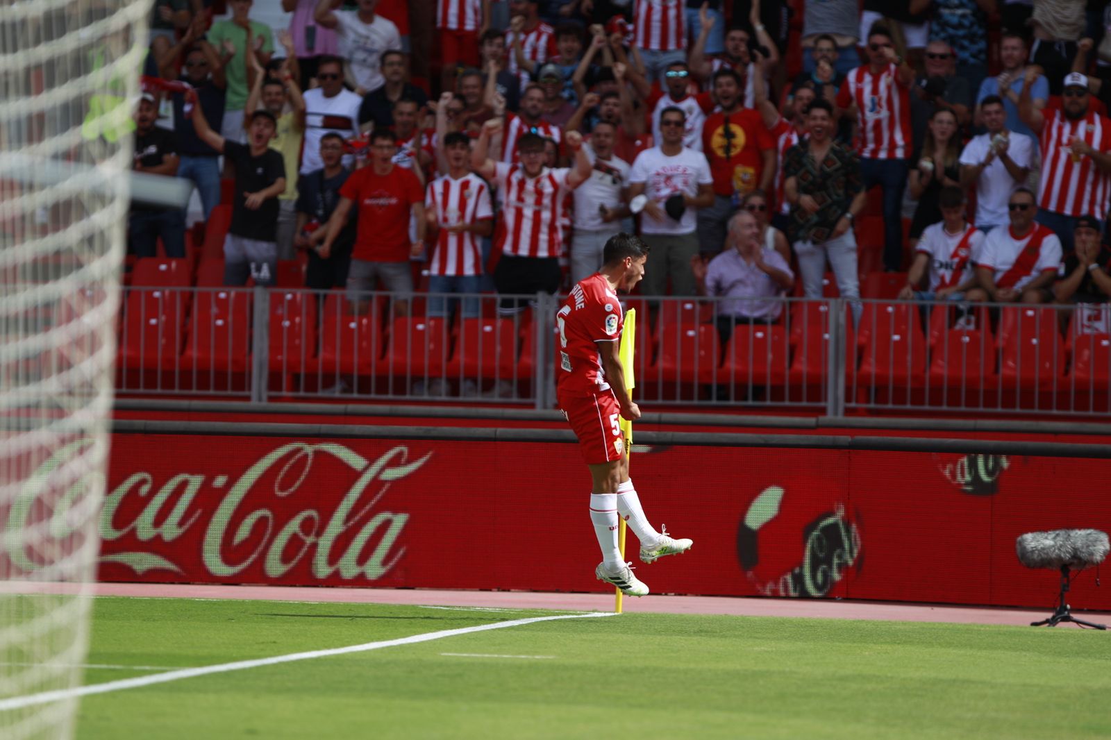 Imágenes de la U.D. Almería-Rayo Vallecano