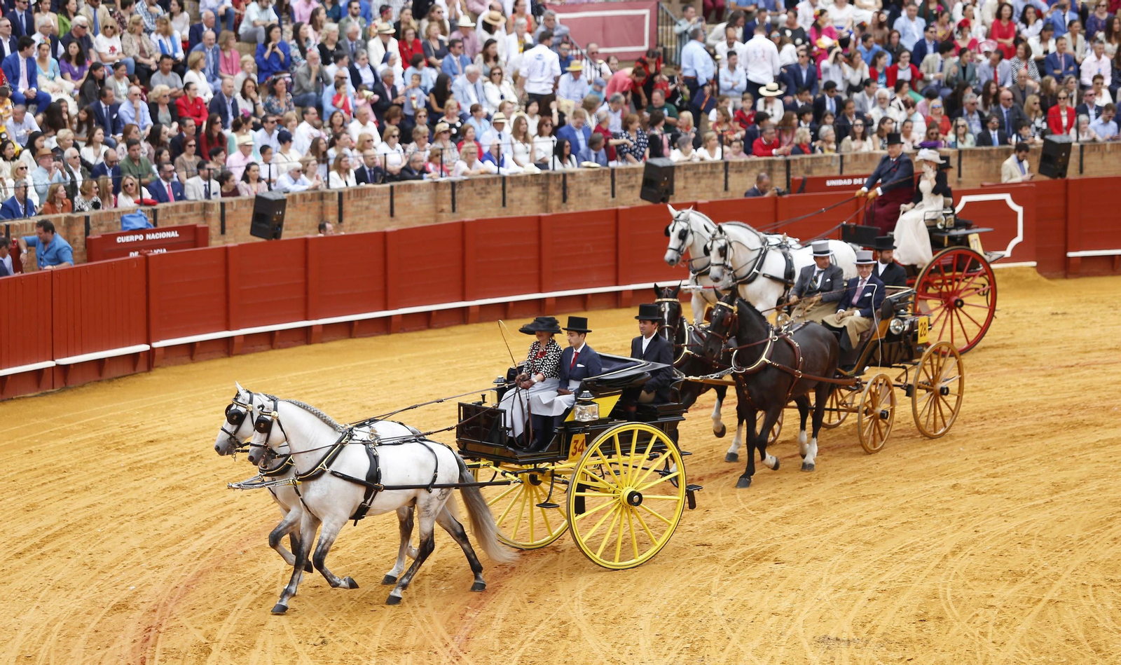 La 34º exhibición de enganches de la Feria de Sevilla en imágenes