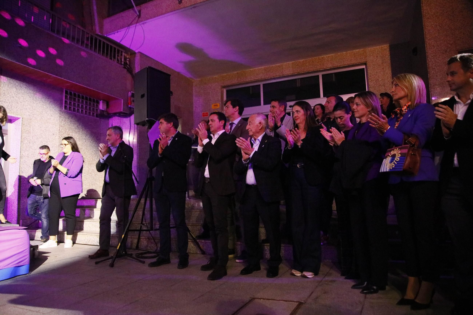 Manifestación por el 25 N en Roquetas de Mar