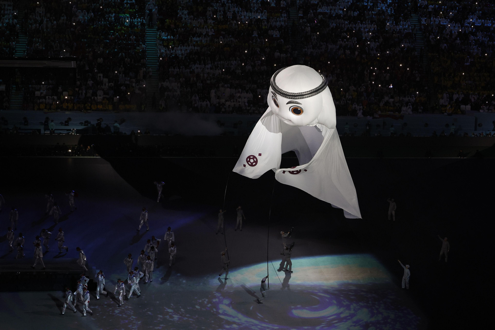 Las fotos de la ceremonia de inauguración del Mundial de Qatar 2022