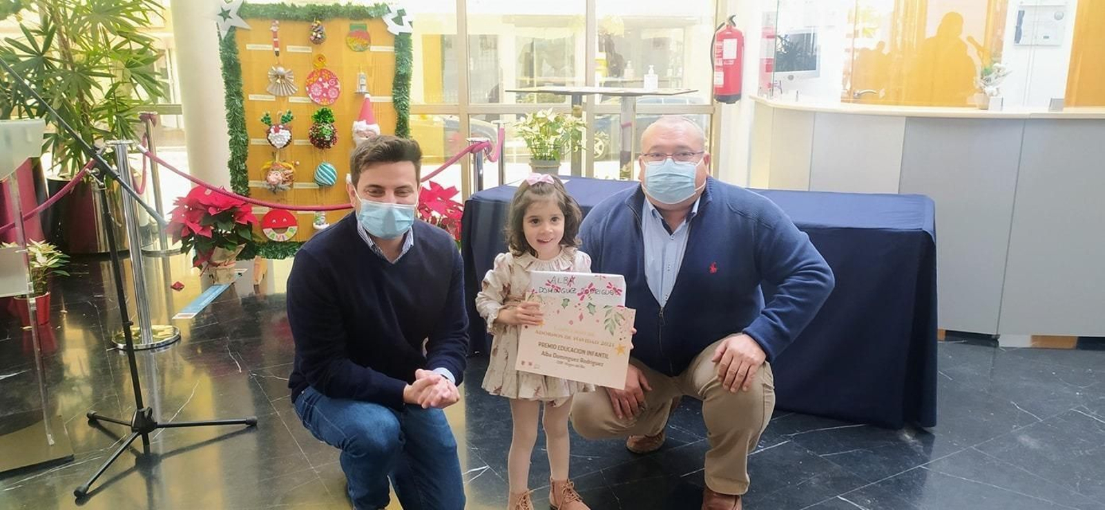 El concurso de adornos navideños para escolares de Huércal-Overa ya tiene ganadores