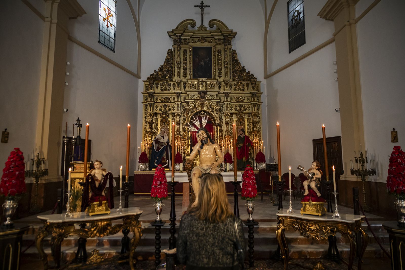 Las imágenes de los besapiés y besamanos del tercer Domingo de Cuaresma en Jerez: veneraciones del centro a los barrios