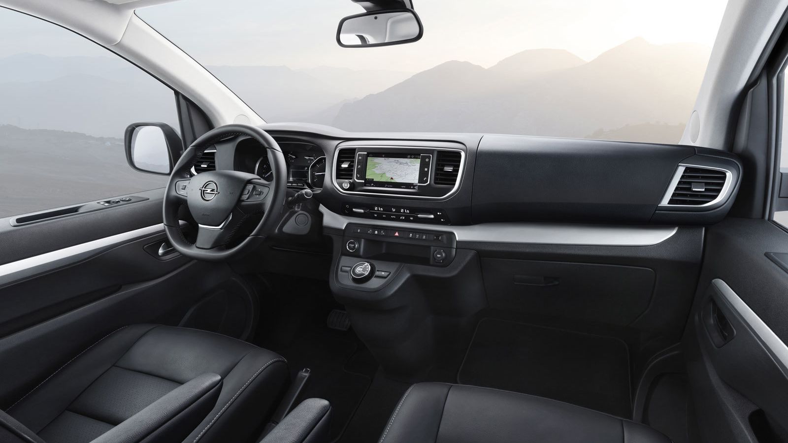 Interior del nuevo Opel Zafira 2019.