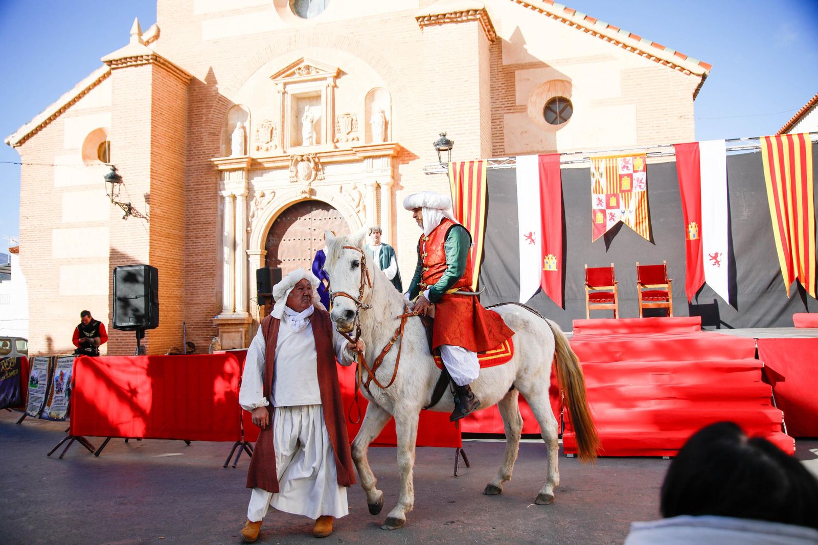 La Recreación de la Pernoctación de los Reyes Católicos en Fiñana, en imágenes