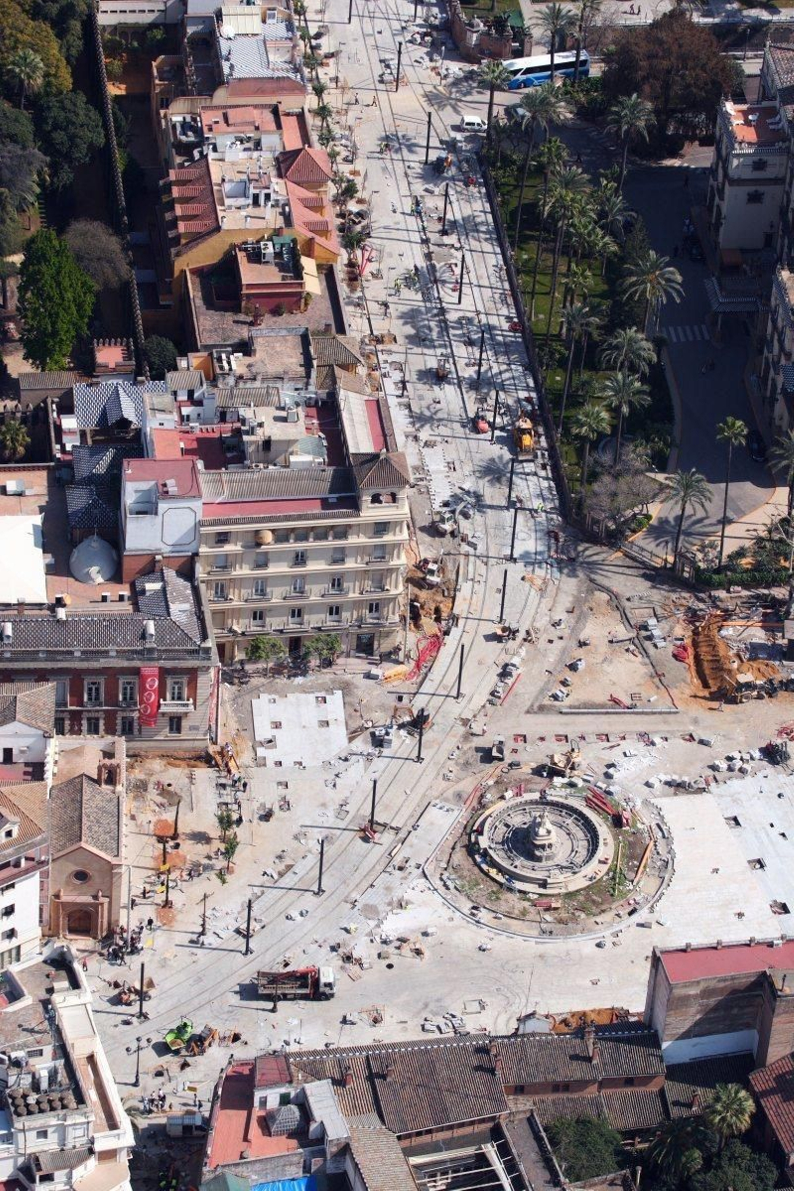 Las obras del Metrocentro