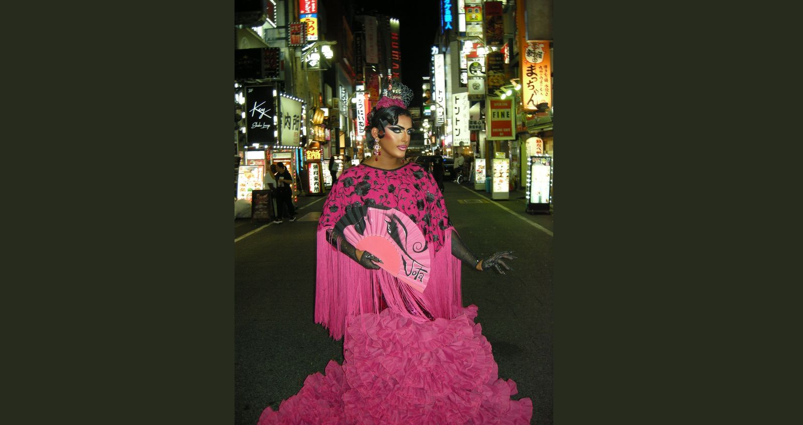 Jota Carajota, durante su pasada gira por Japón.
