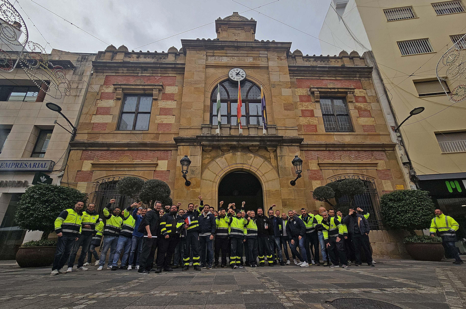 El Sercla de los delegados sindicales de ATA y Acerinox, imágenes