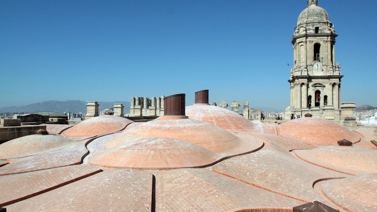 Cubiertas de la Catedral de Málaga.