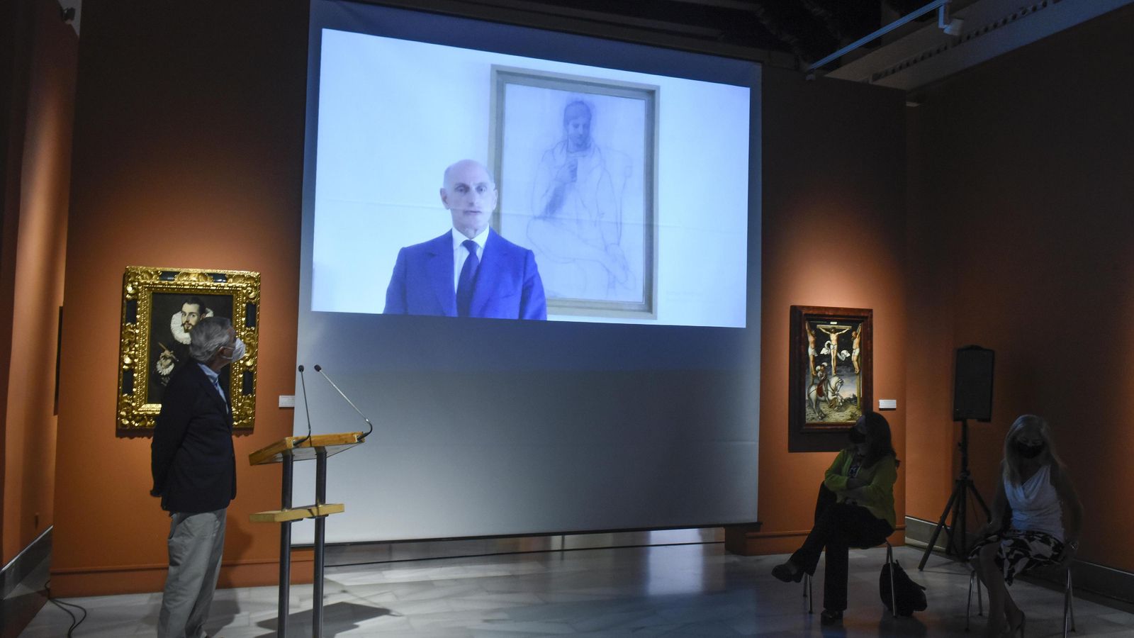 Intervención en vídeo de Bernard Ruiz-Picasso avanzando el proyecto.