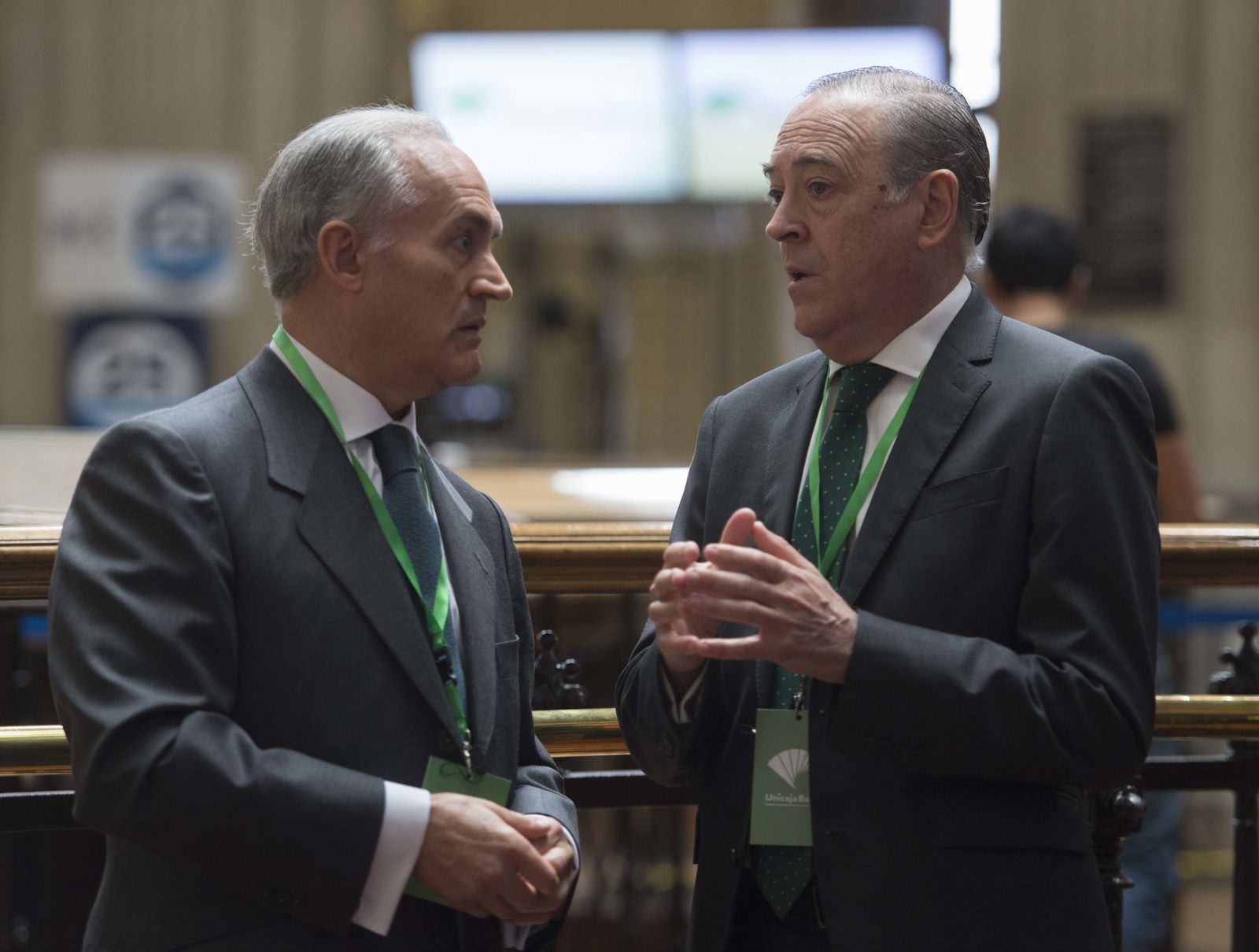 La salida a Bolsa de Unicaja Banco en imágenes