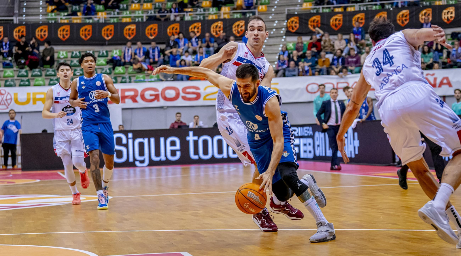 Las fotos del Obradoiro - Betis Baloncesto
