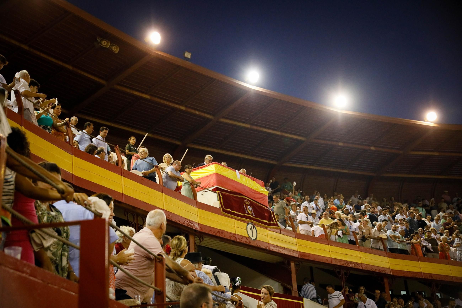 Imágenes de la corrida de toros en Roquetas de Mar