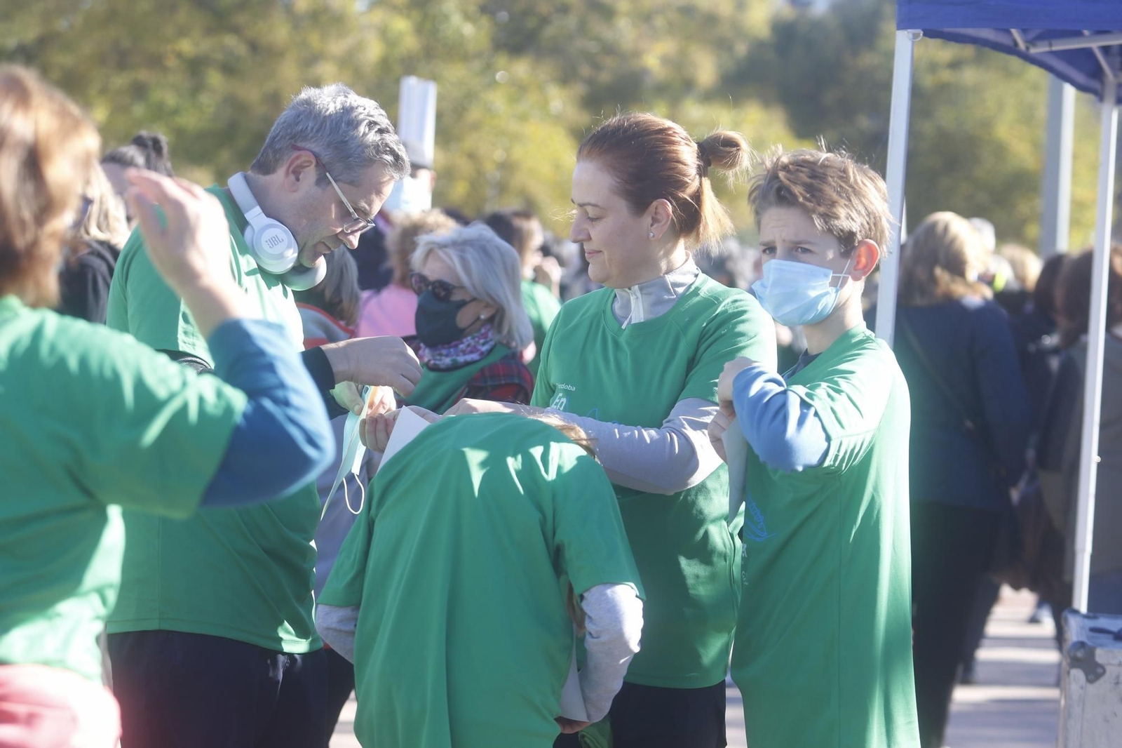 La marcha por la vida de la AECC en Córdoba, en fotografías