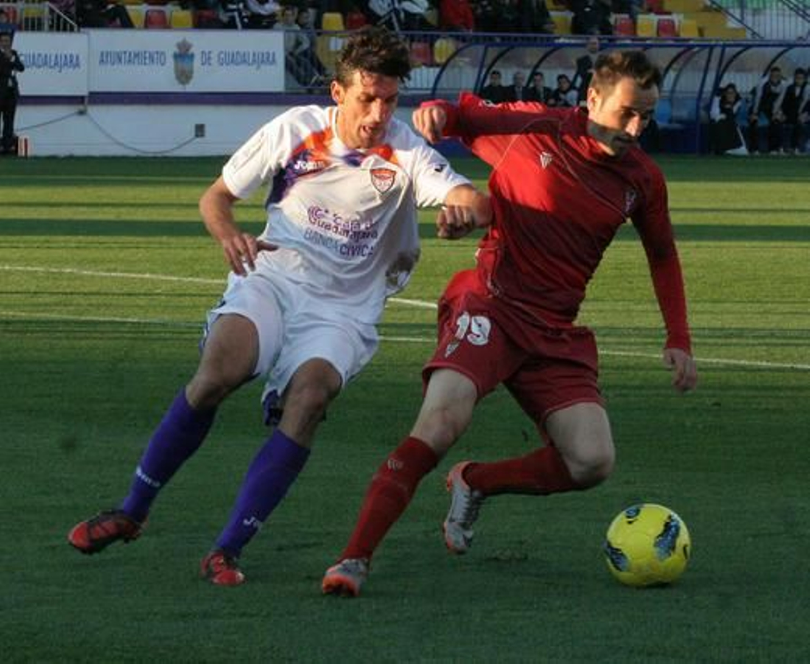 El Córdoba cae estrepitosamente en Guadalajara (3-1). / LOF