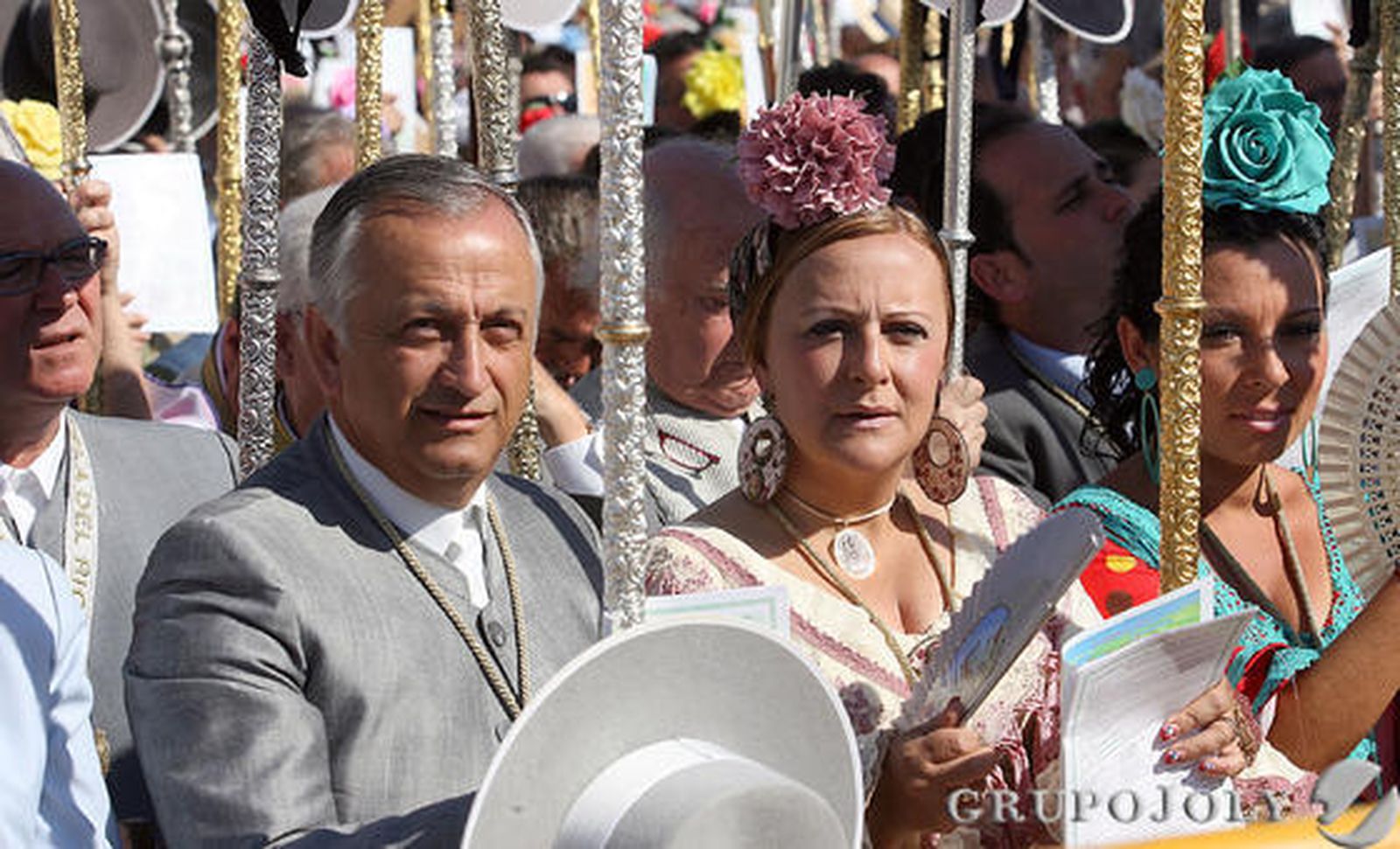 Las imágenes de la misa de romeros