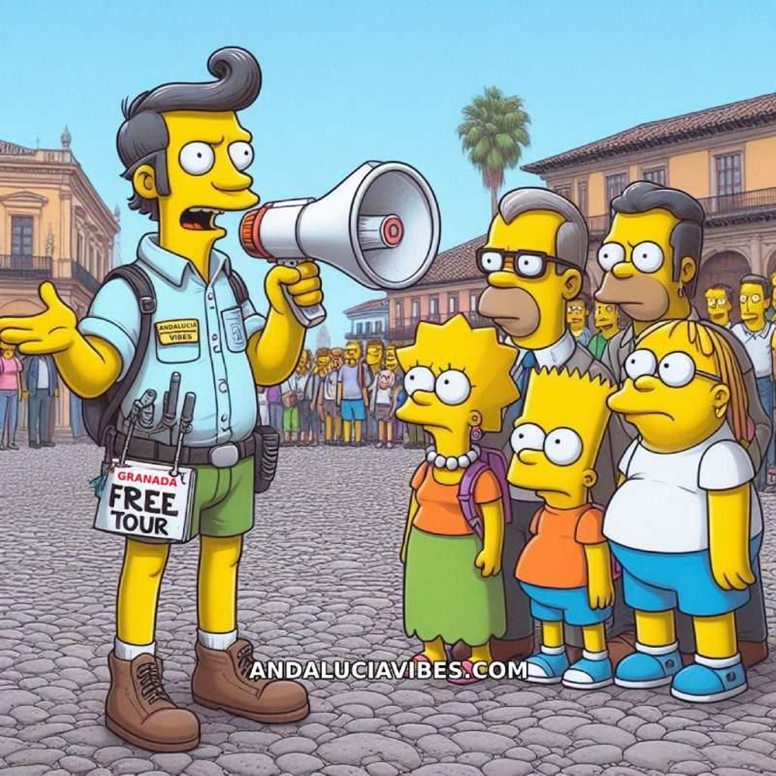 Los Simpson visitan Granada