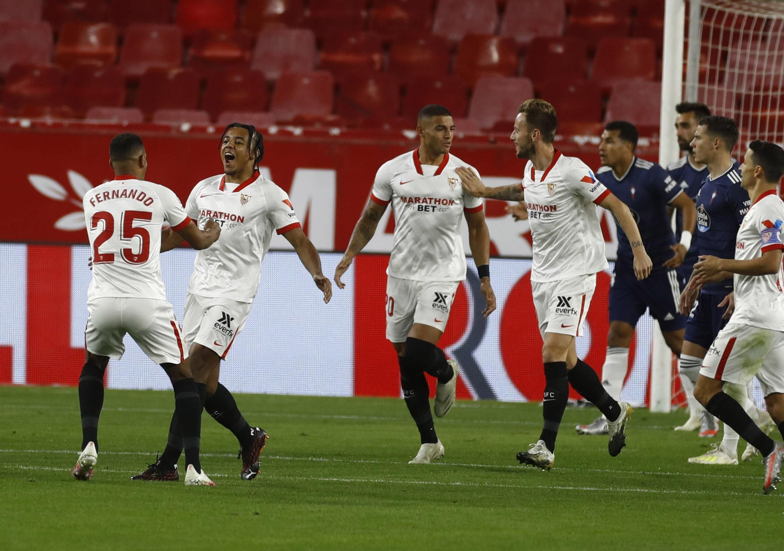 Las imágenes del Sevilla-Celta