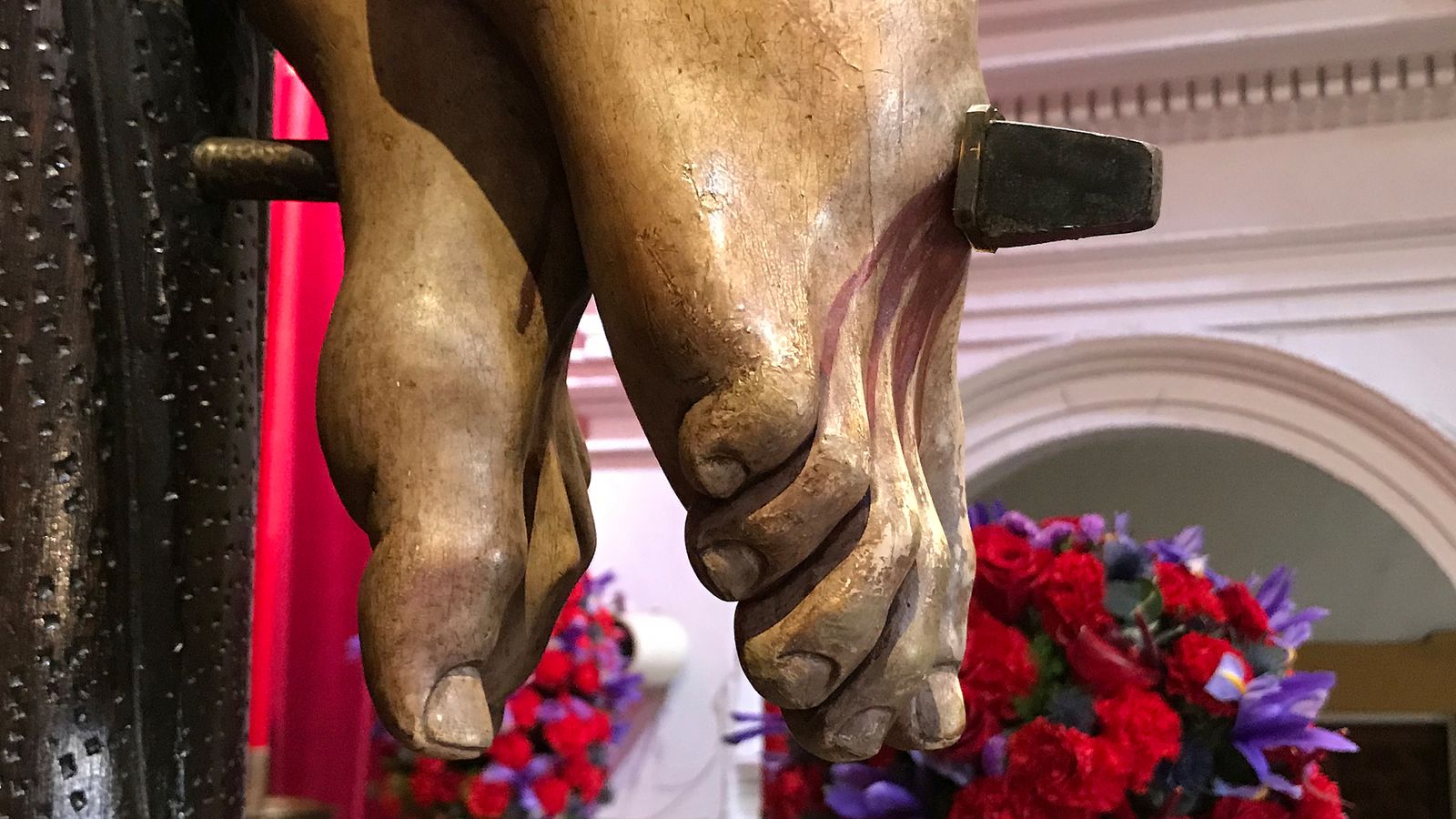 Veneración al Santísimo Cristo de la Salud de San Bernardo