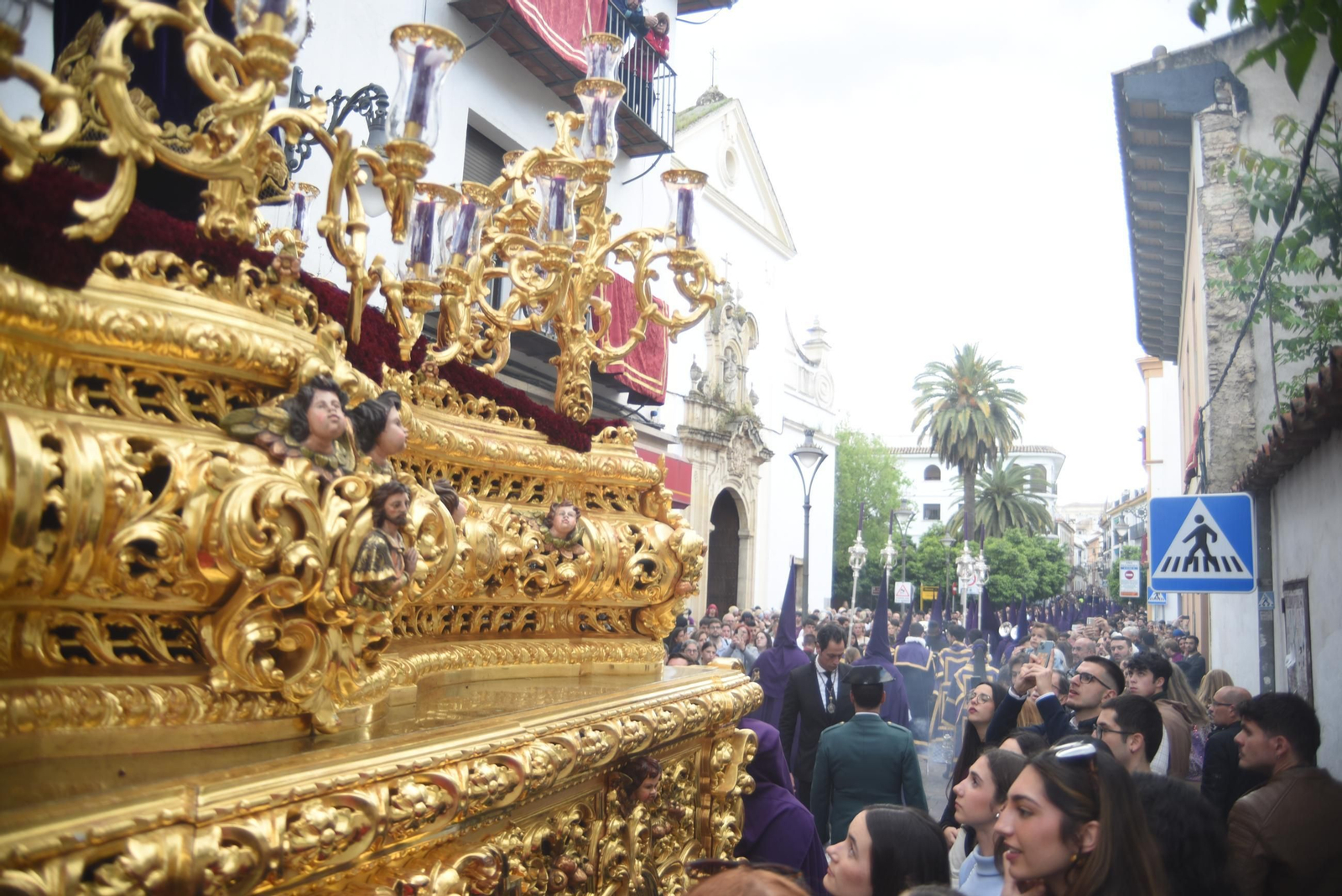 Las imágenes de la hermandad del Calvario el Miércoles Santo en Córdoba