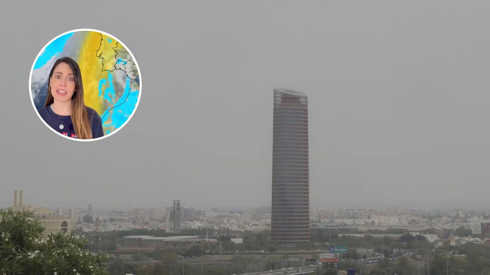 La meteoróloga Mar Gómez habla sobre la llegada de polvo sahariano a estas zonas de España