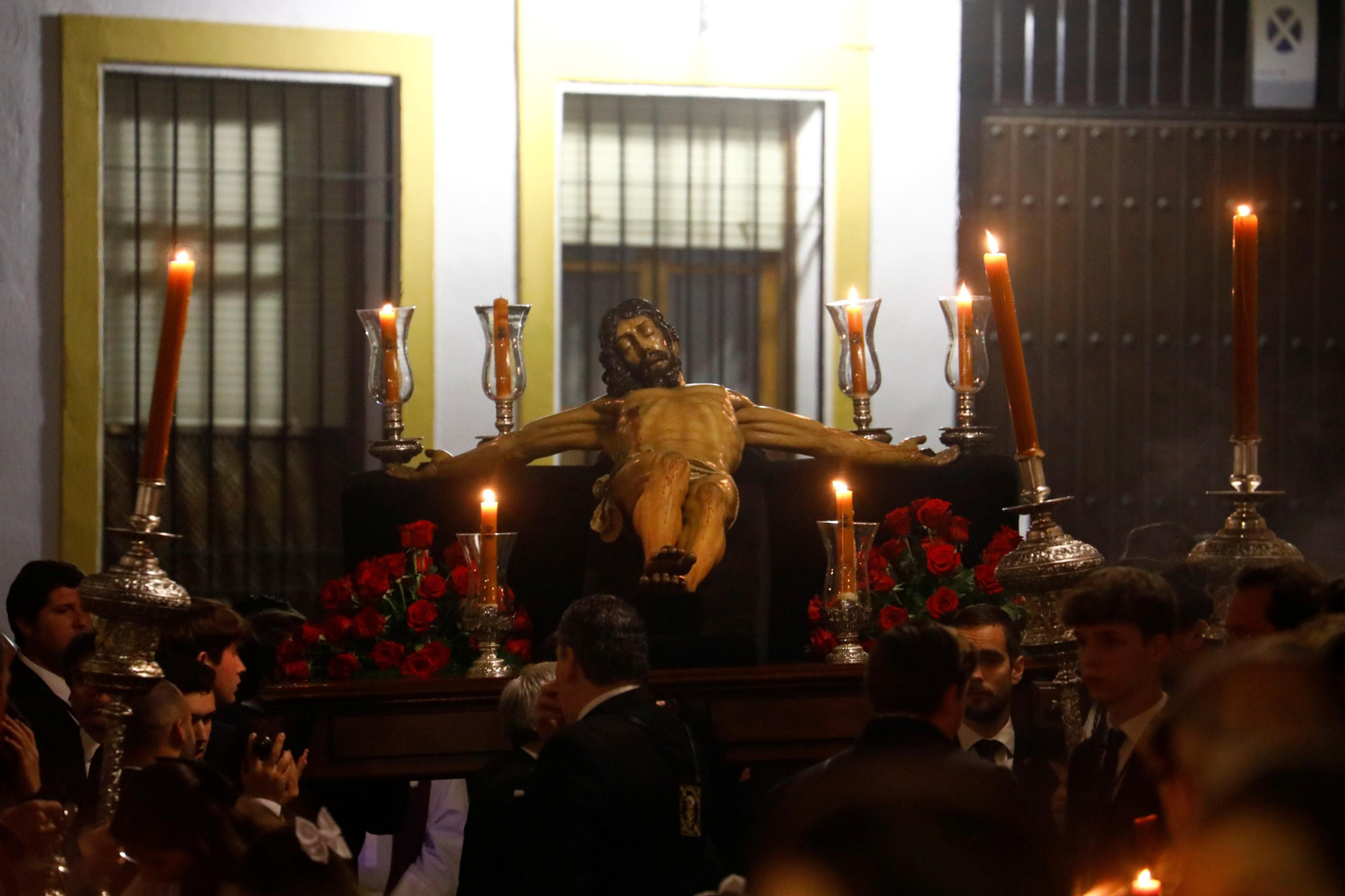Las imágenes del vía crucis del Cristo de la Clemencia de Córdoba