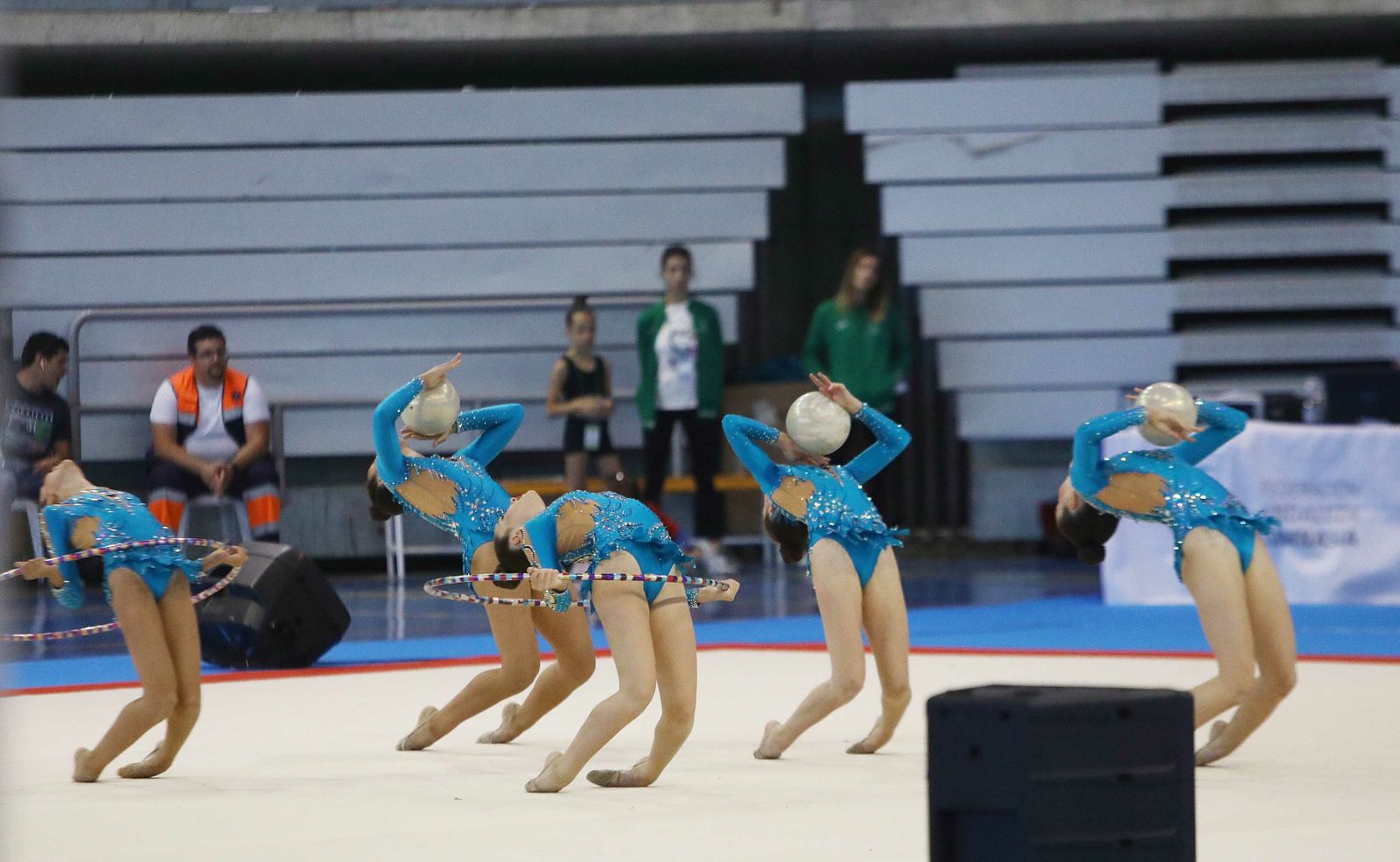 Copa Andalucía de Gimnasia Rítmica en el Palacio de Deportes