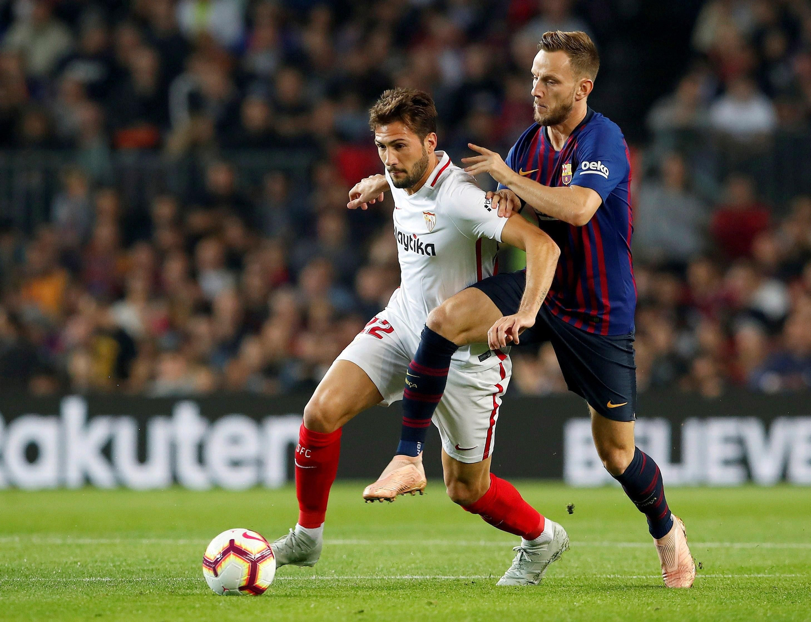 Las imágenes del Barcelona-Sevilla