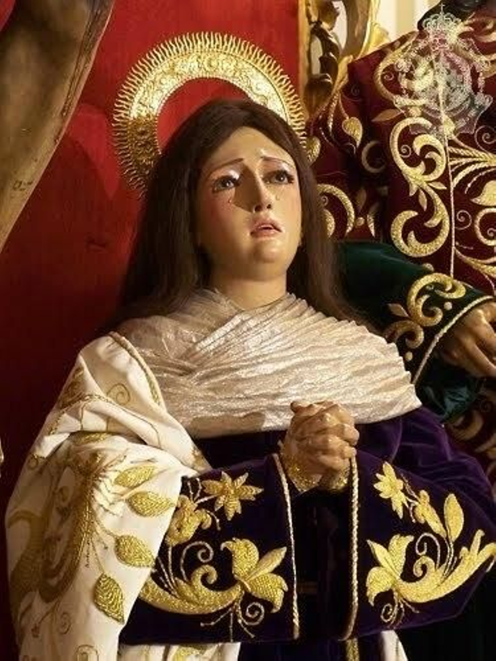 La imagen de María Magdalena que fue del Calvario.