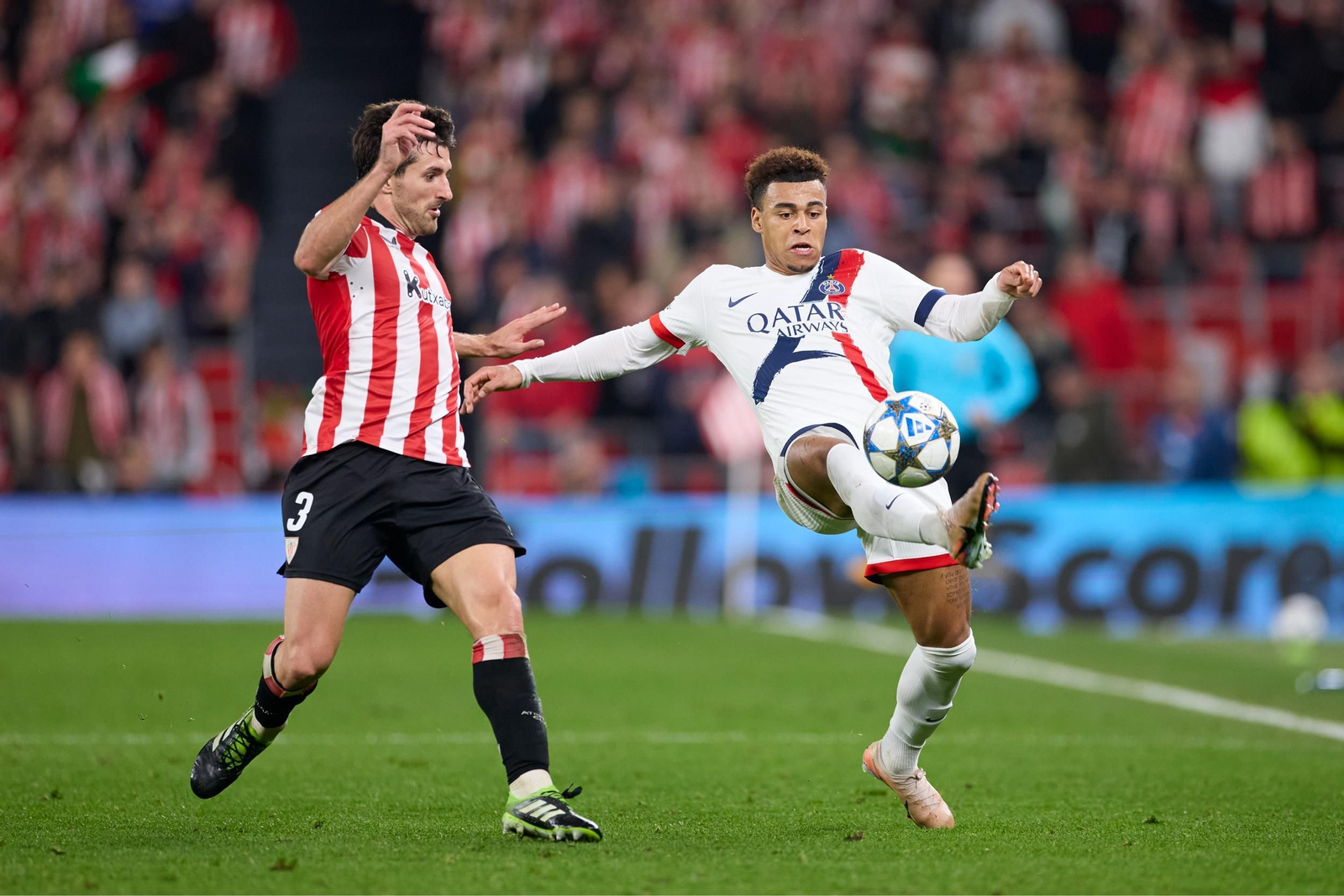 El Athletic Club-PSG, en imágenes