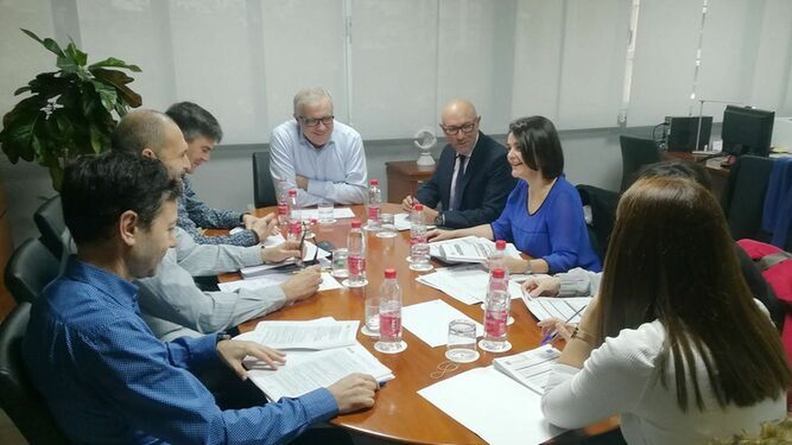 Comisión provincial de IDEA reunida el 7 de febrero.